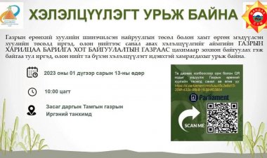 Олон нийтээр хэлэлцүүлж, санал авч байгаа хууль тогтоомж